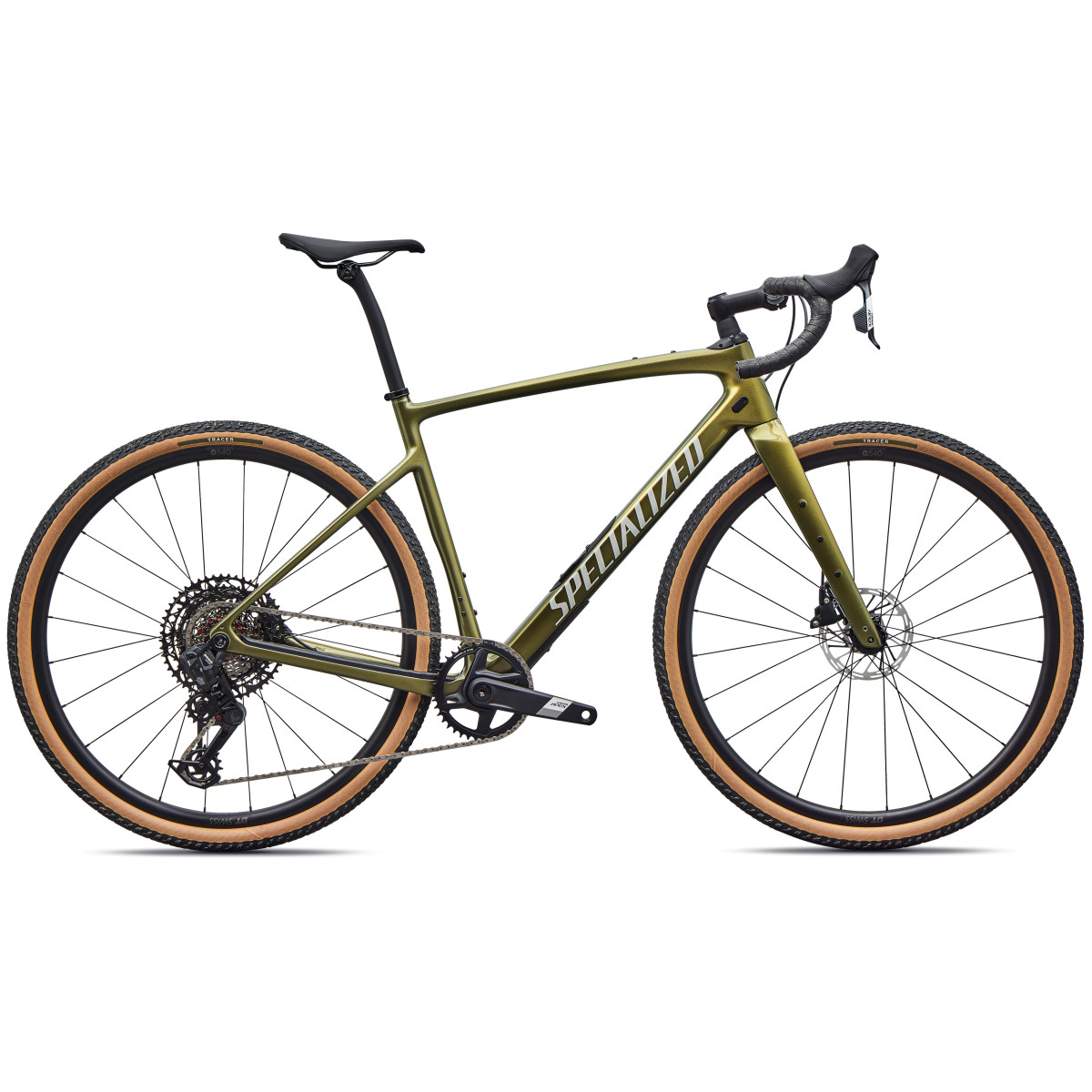 自転車本体 Specialized Diverge Comp Carbon 54 Specialized Diverge 4 Comp Carbon Gravel Bike | Laurel Green